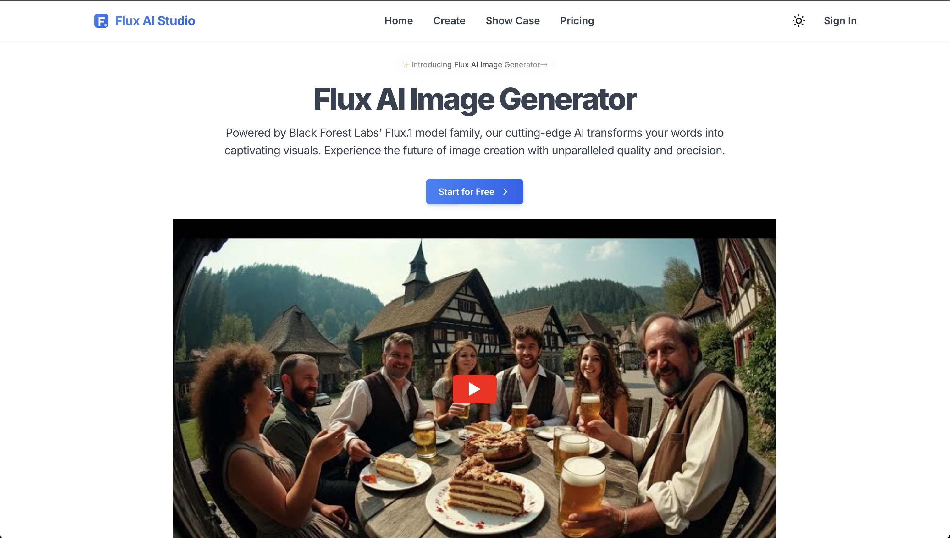 Flux AI Studio