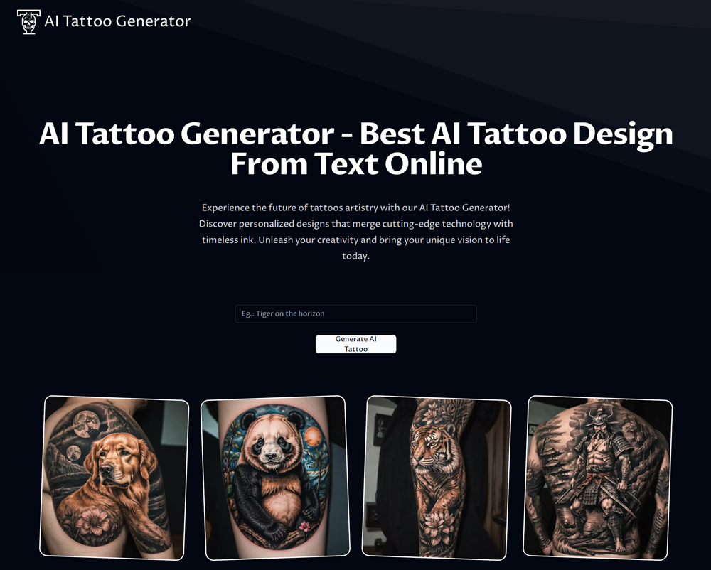 AI Tattoo Generator